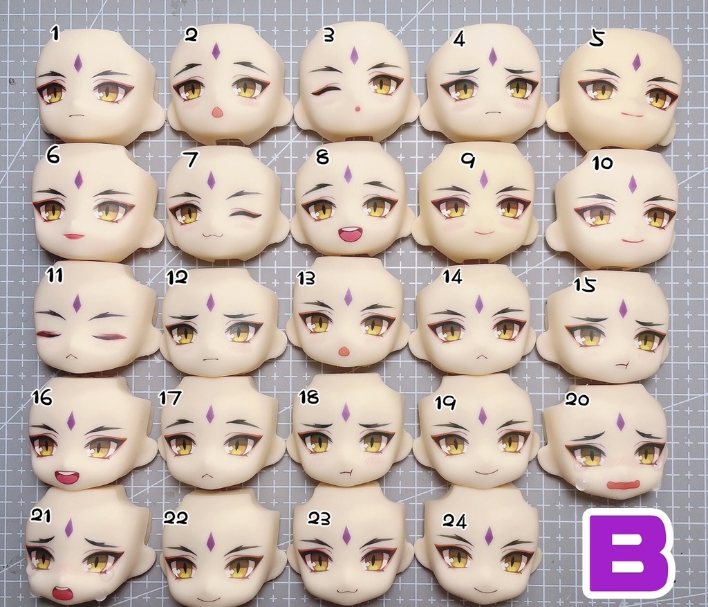 魈 オビツ11/22髪