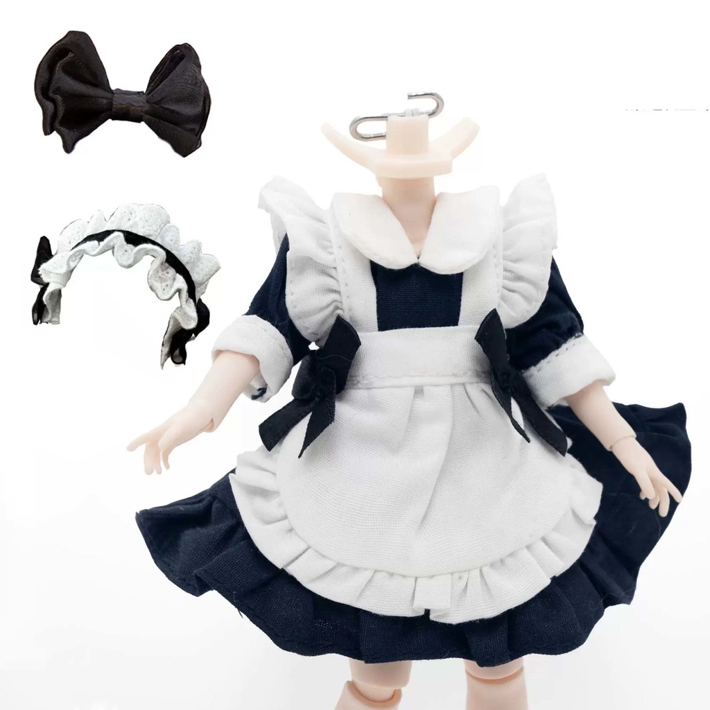 【5点セット】オビツ11　メイド服
