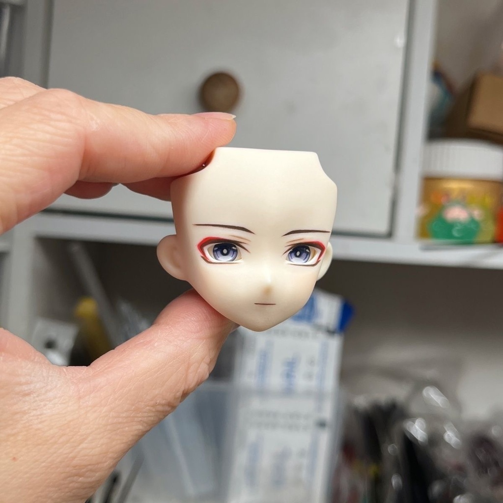 放浪者　アイホール顔　オビツ22/24　PICCODO BODY20　ホワイティ