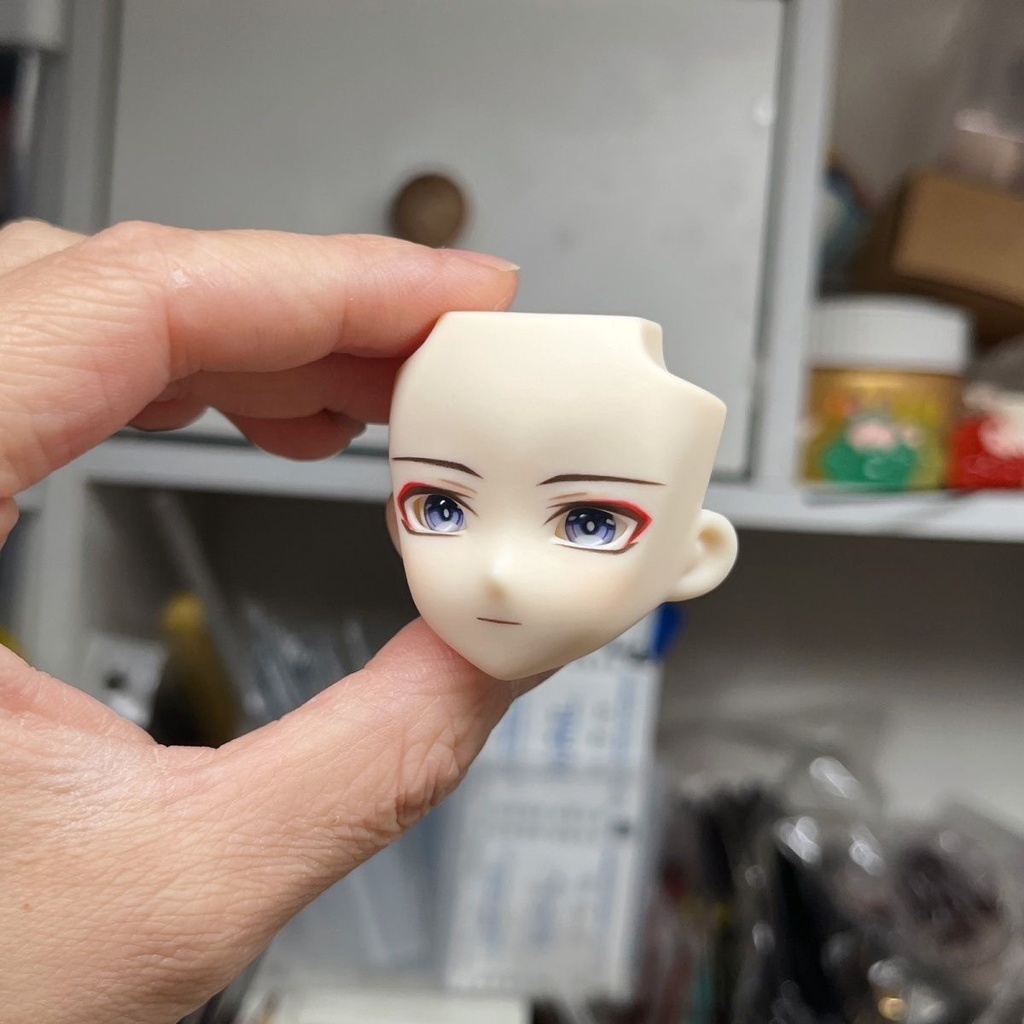 放浪者　アイホール顔　オビツ22/24　PICCODO BODY20　ホワイティ