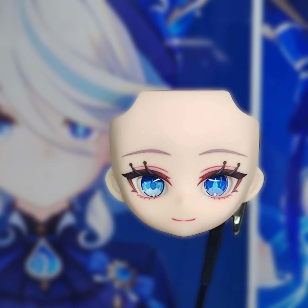 フリーナ　アイホール顔　オビツ11　オビツ22　ホワイティ