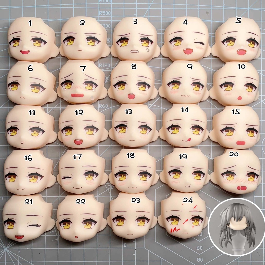 開拓者 星 オビツ11/22兼用 髪