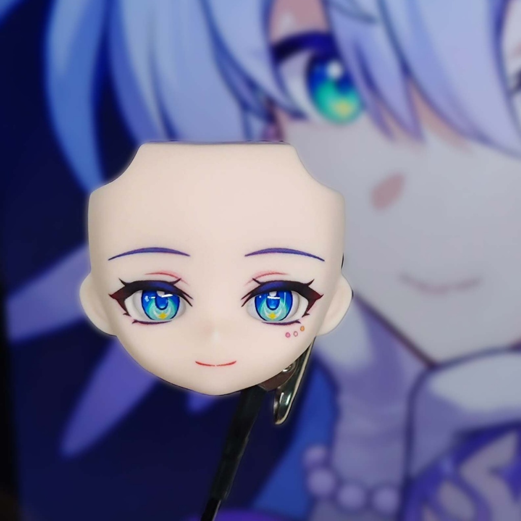 ロビン アイホール顔 オビツ11 オビツ22 ホワイティ