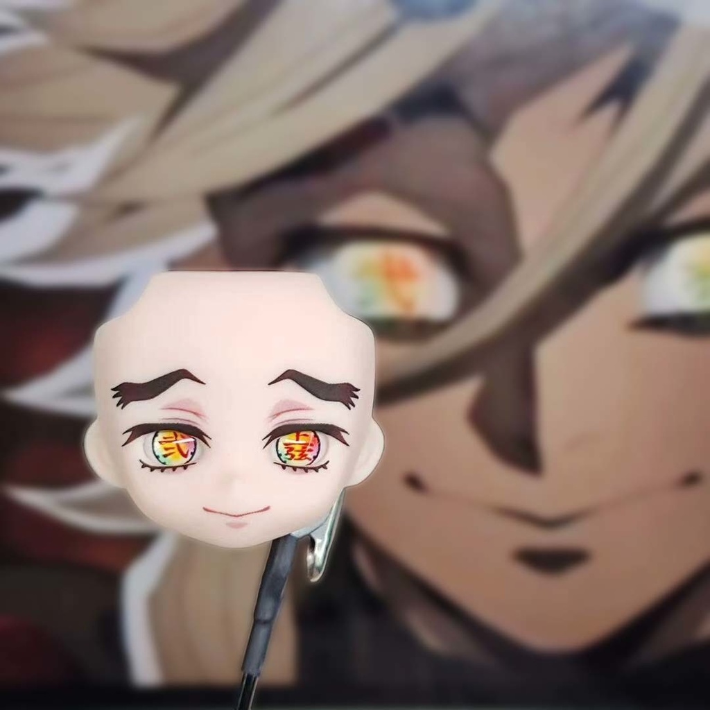 童磨 アイホール顔 オビツ11 オビツ22 ホワイティ