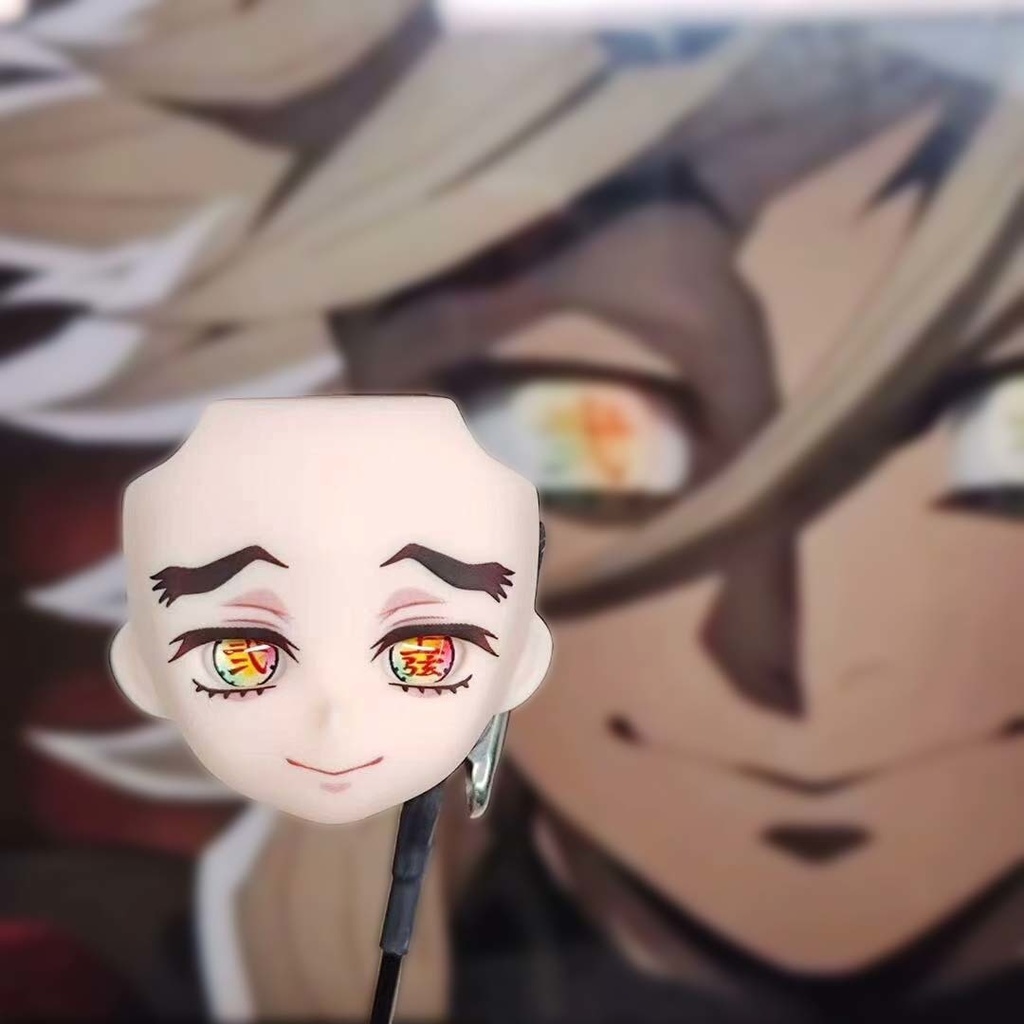 童磨 アイホール顔 オビツ11 オビツ22 ホワイティ