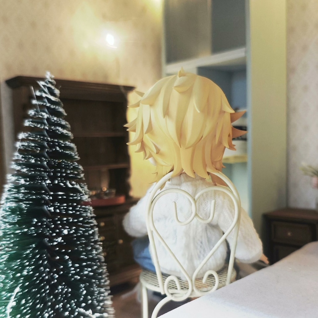 ファルカ　オビツ11／22兼用　髪パーツ
