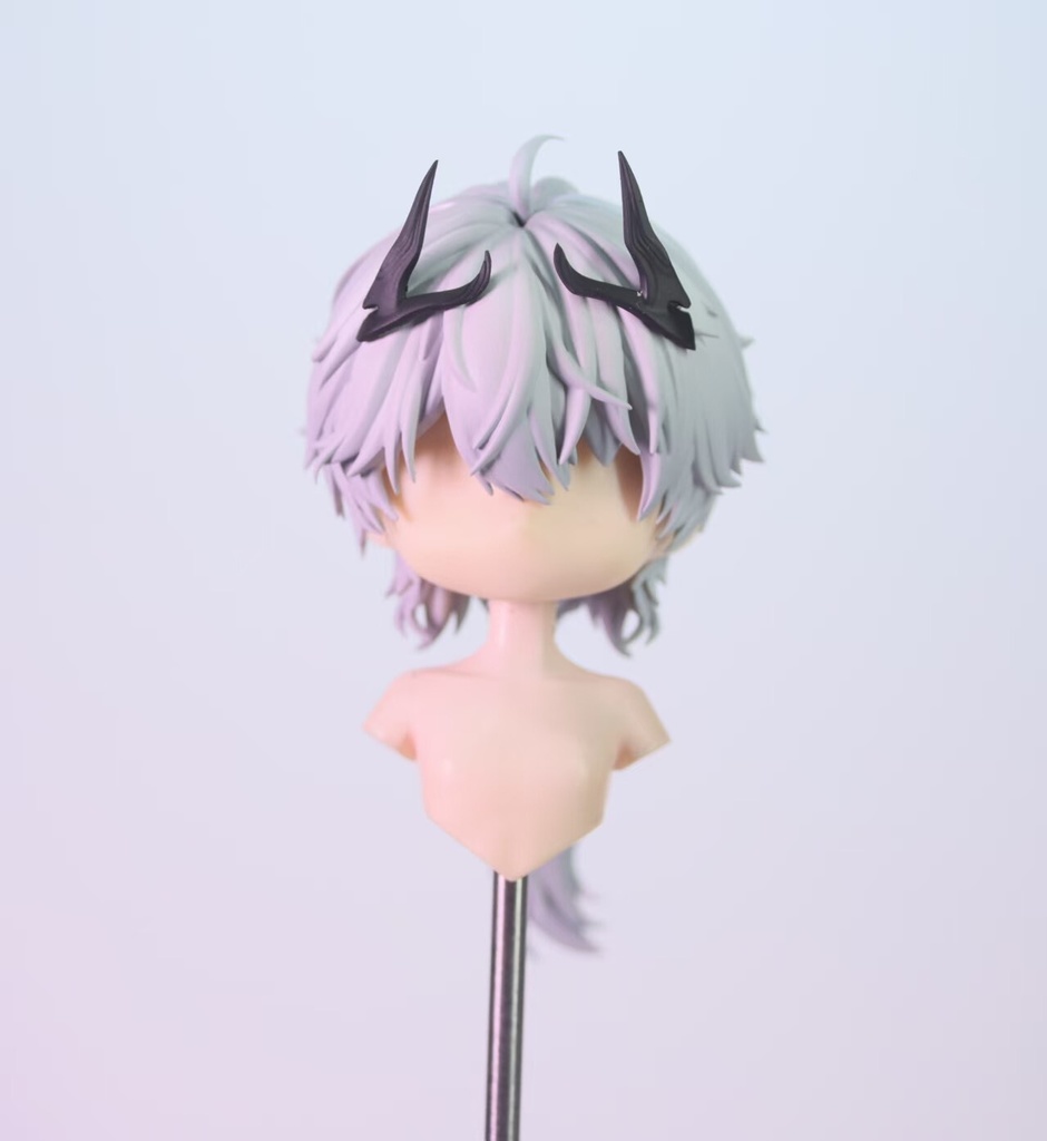 アルダシル　オビツ11／22兼用　髪パーツ