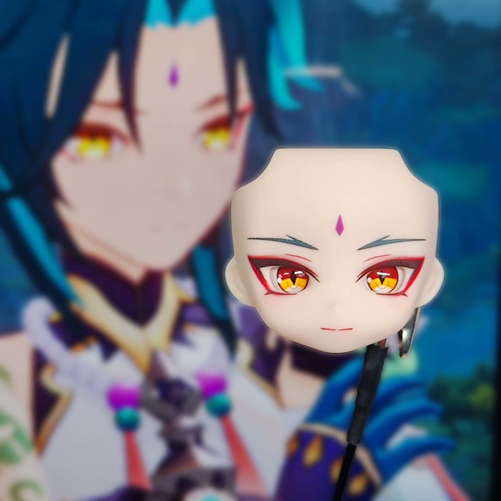 魈　アイホール顔　オビツ11　オビツ22　ホワイティ