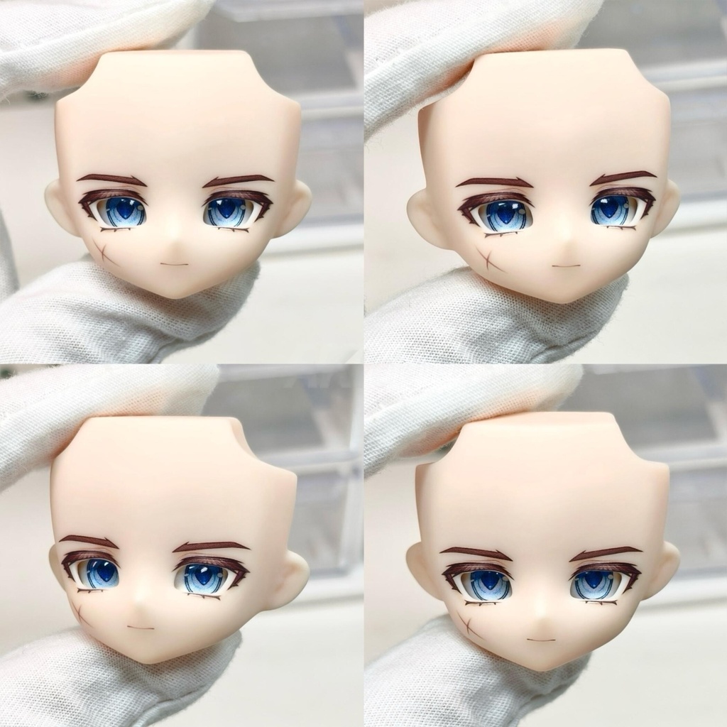 ファルカ　オビツ11　ヘアパーツ　アイホールフェイス