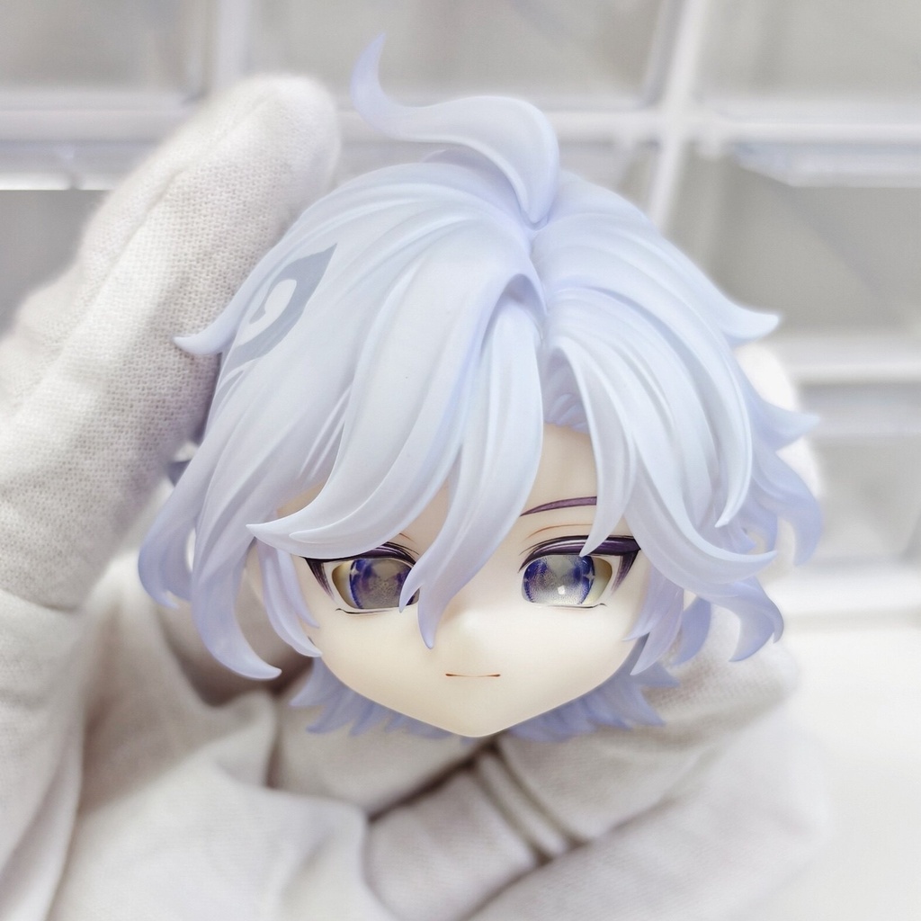 ミティヤ　オビツ11　ヘアパーツ　アイホールフェイス