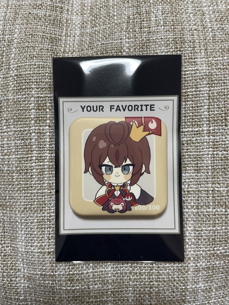 寮服カード風缶バッジ