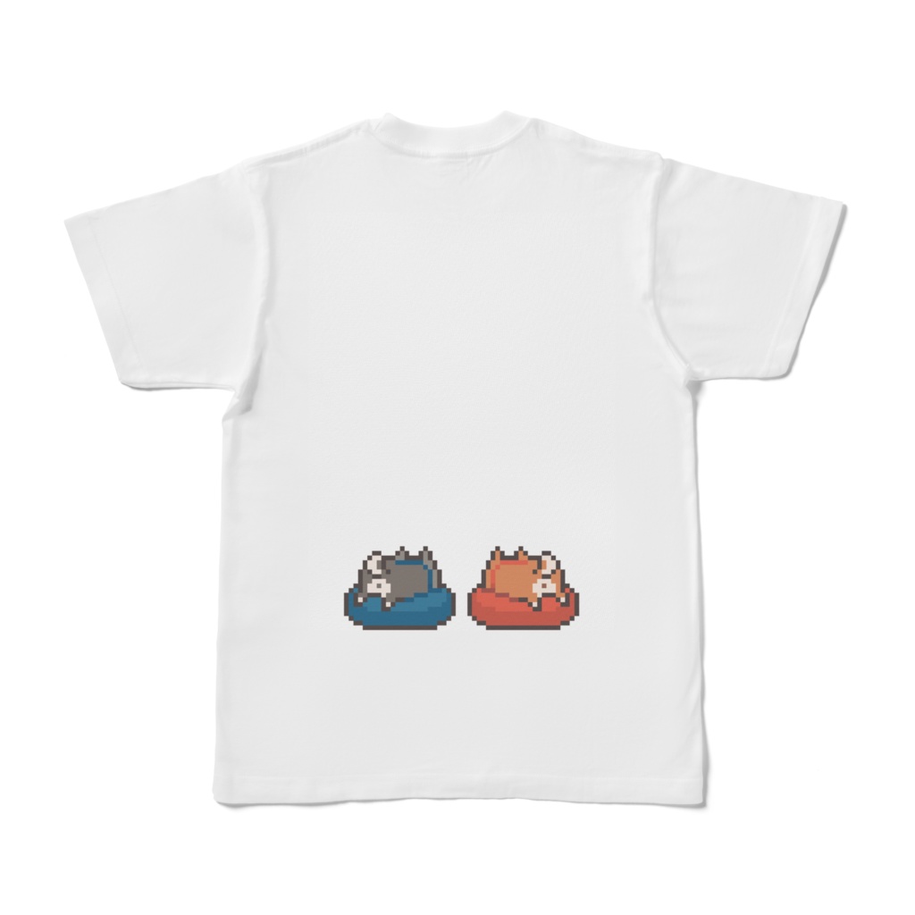 【ピクセルハウス】コロタとてんすけTシャツ