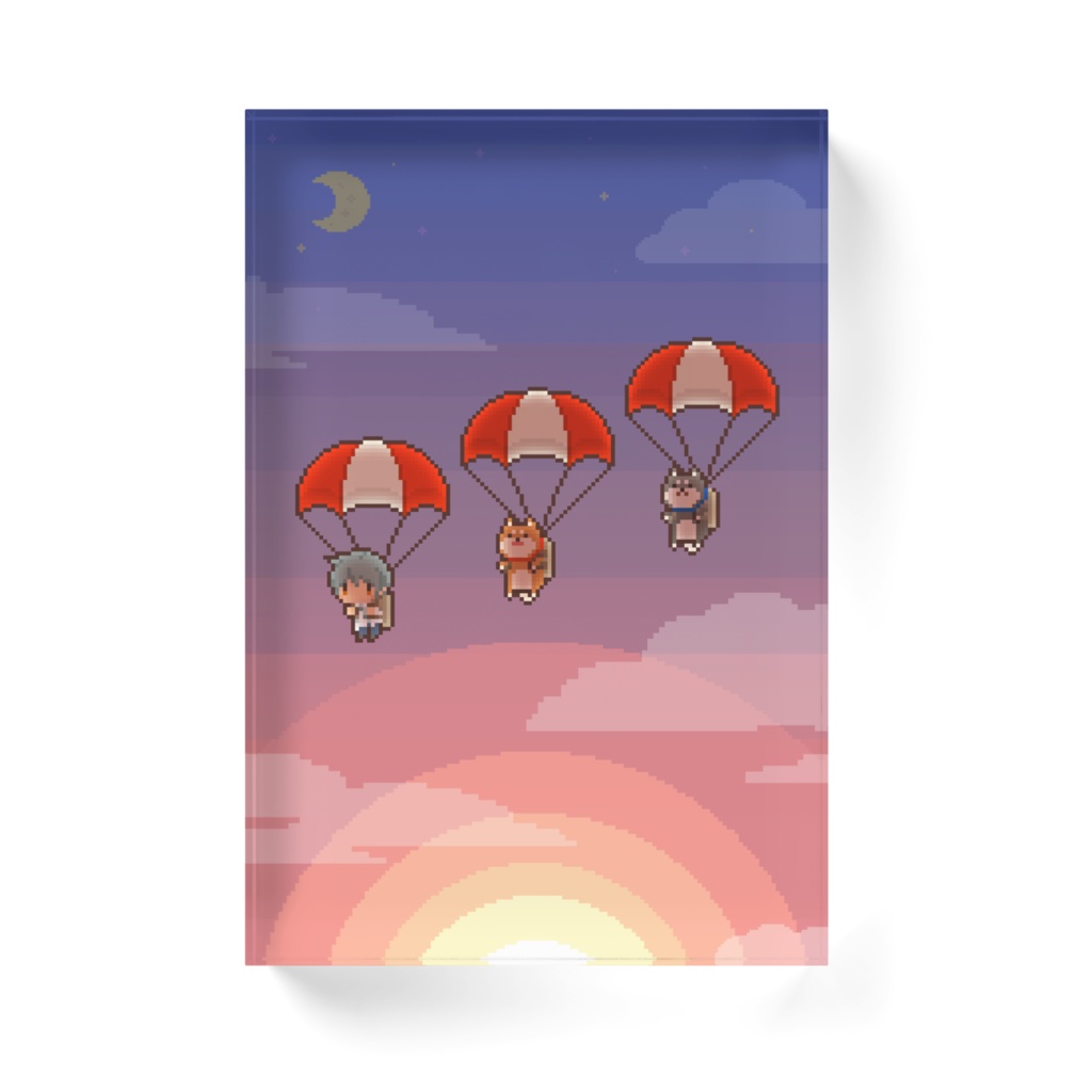 みんなで脱出! アクリルブロック