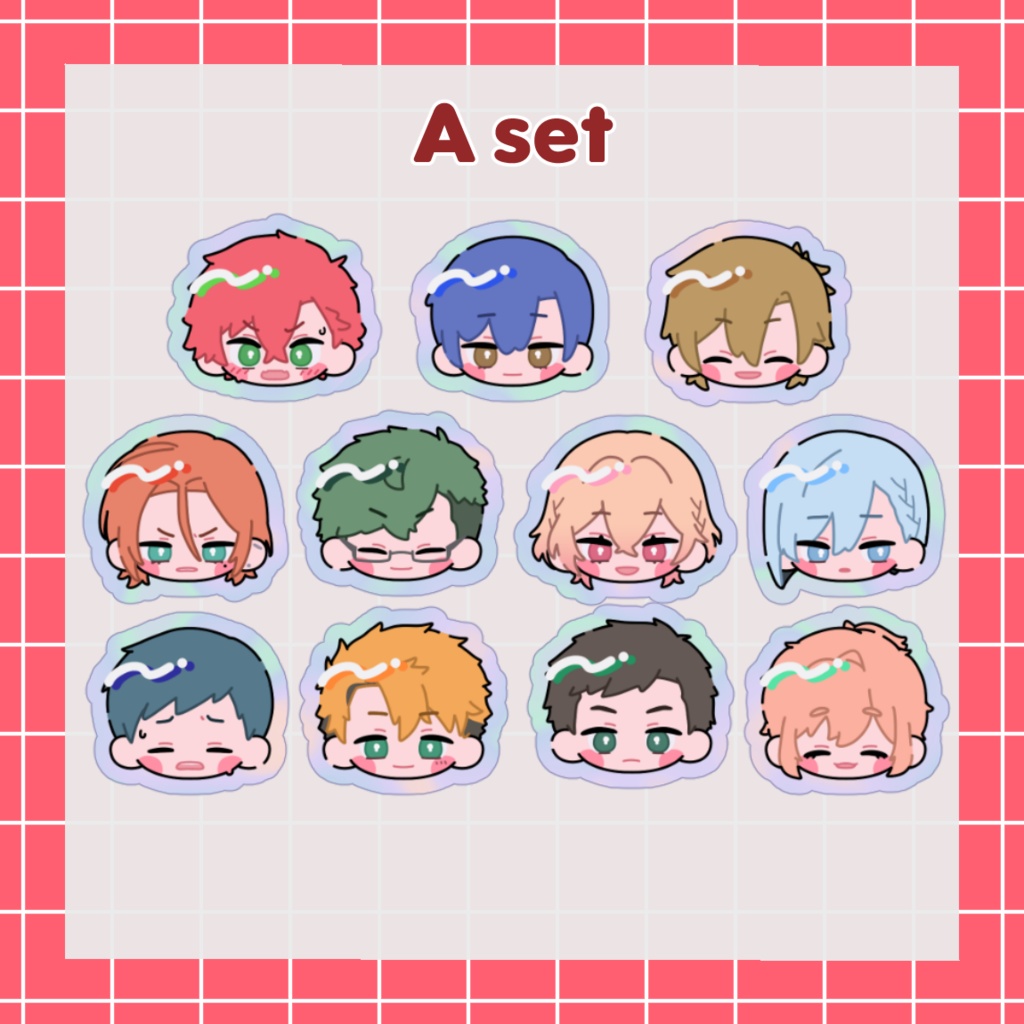 ホログラムフレークシール