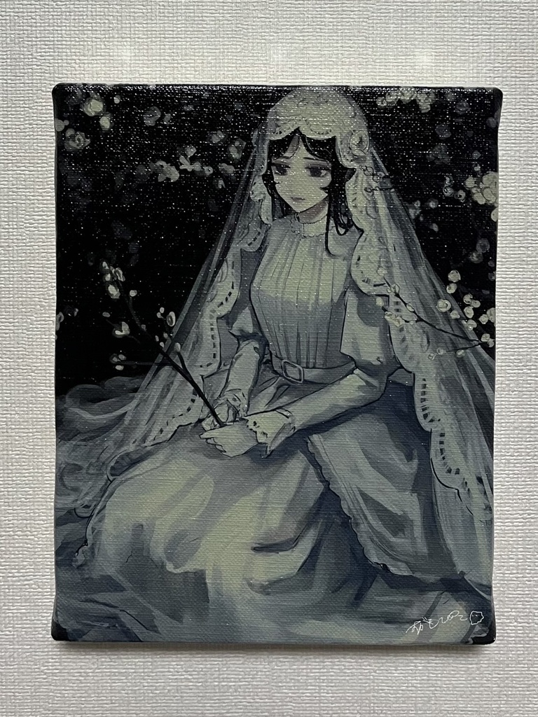 0号キャンバスアート『久遠の花嫁』