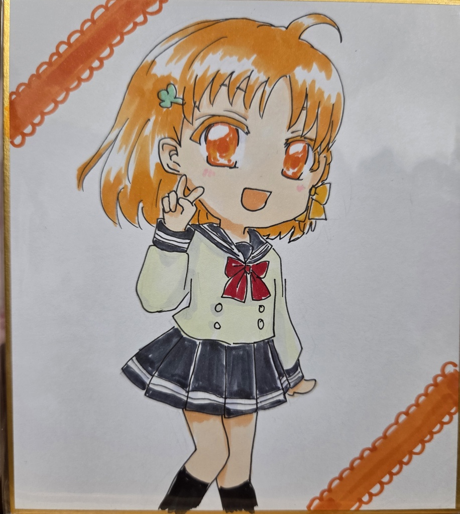 小サイズ色紙