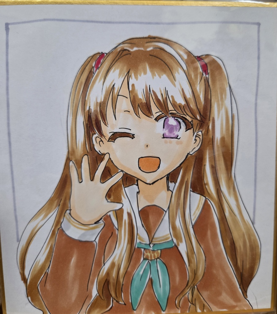 小サイズ色紙