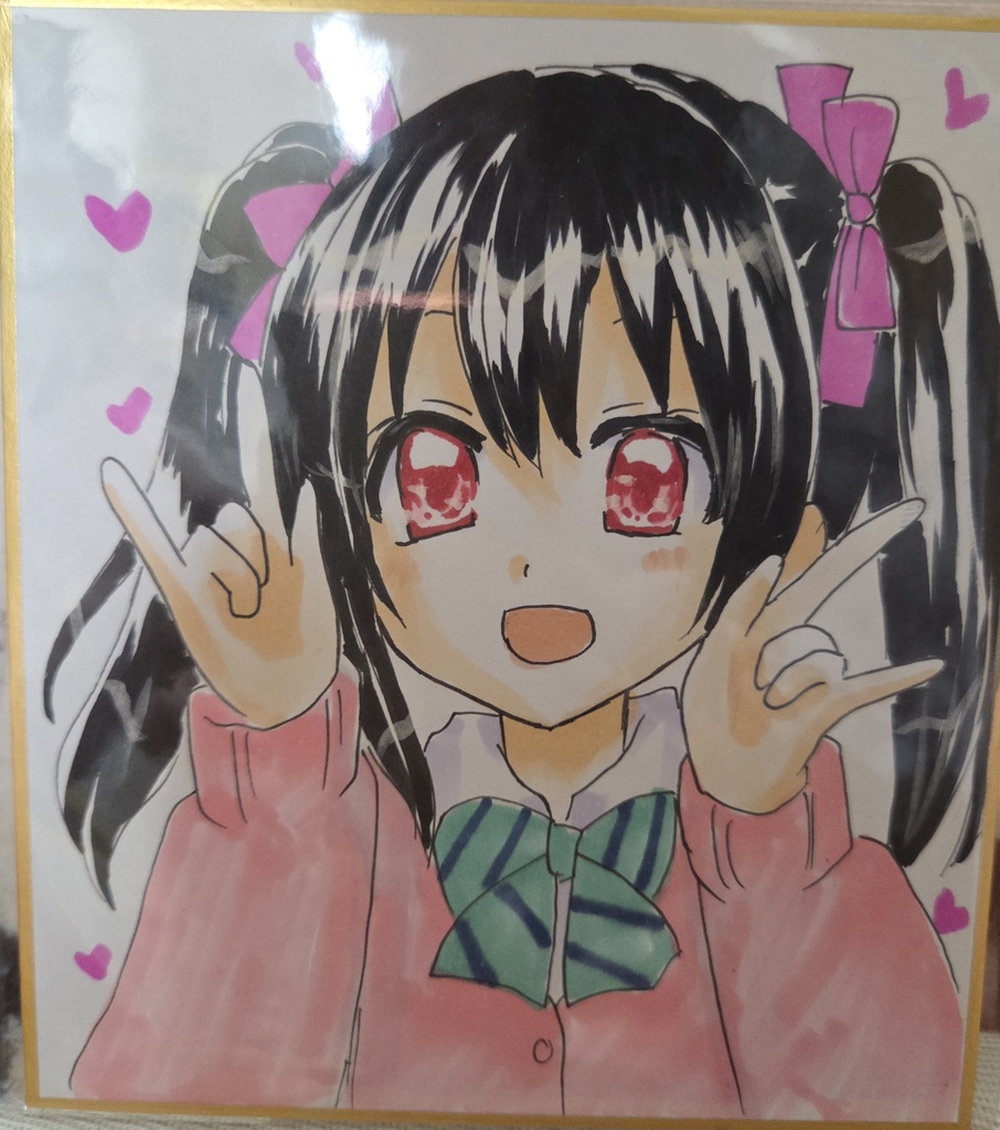 小サイズ色紙