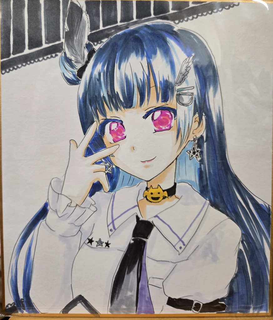 中サイズ色紙