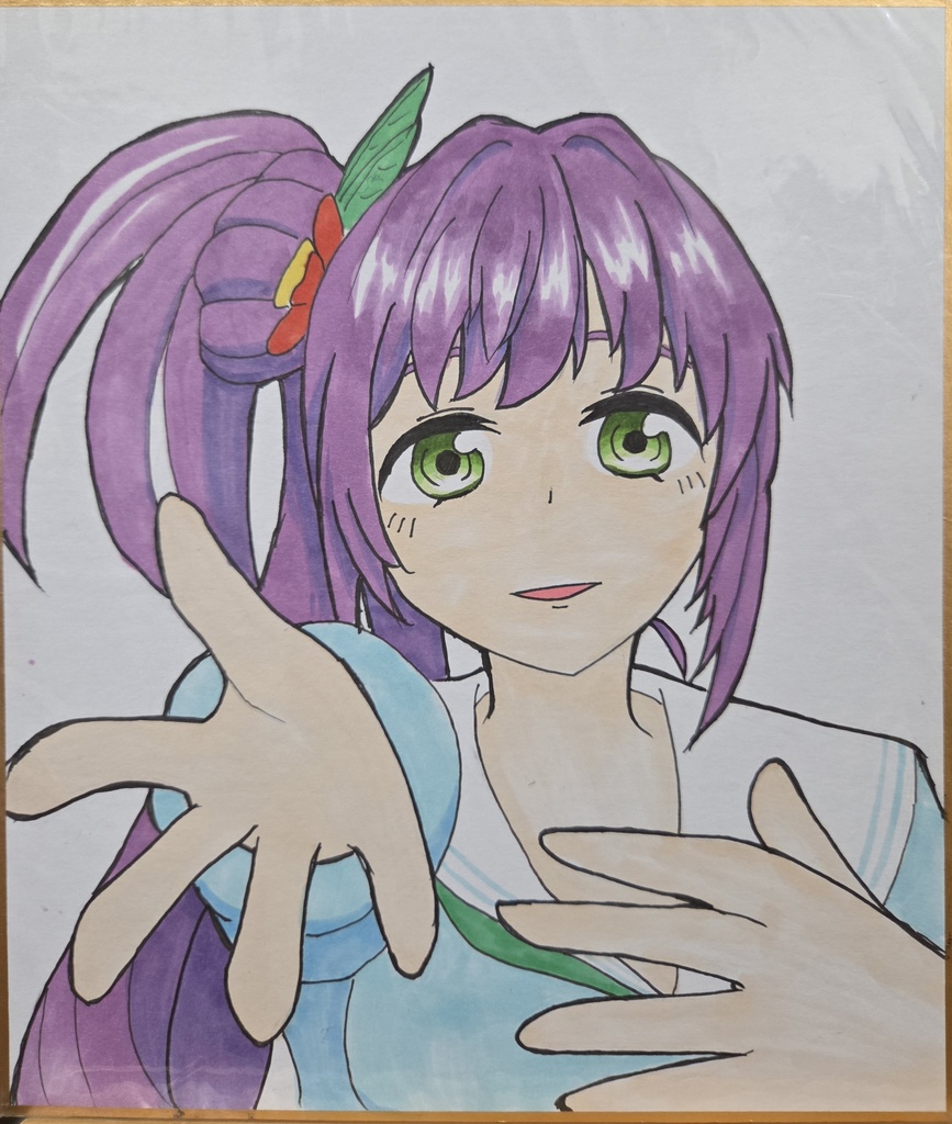 中サイズ色紙
