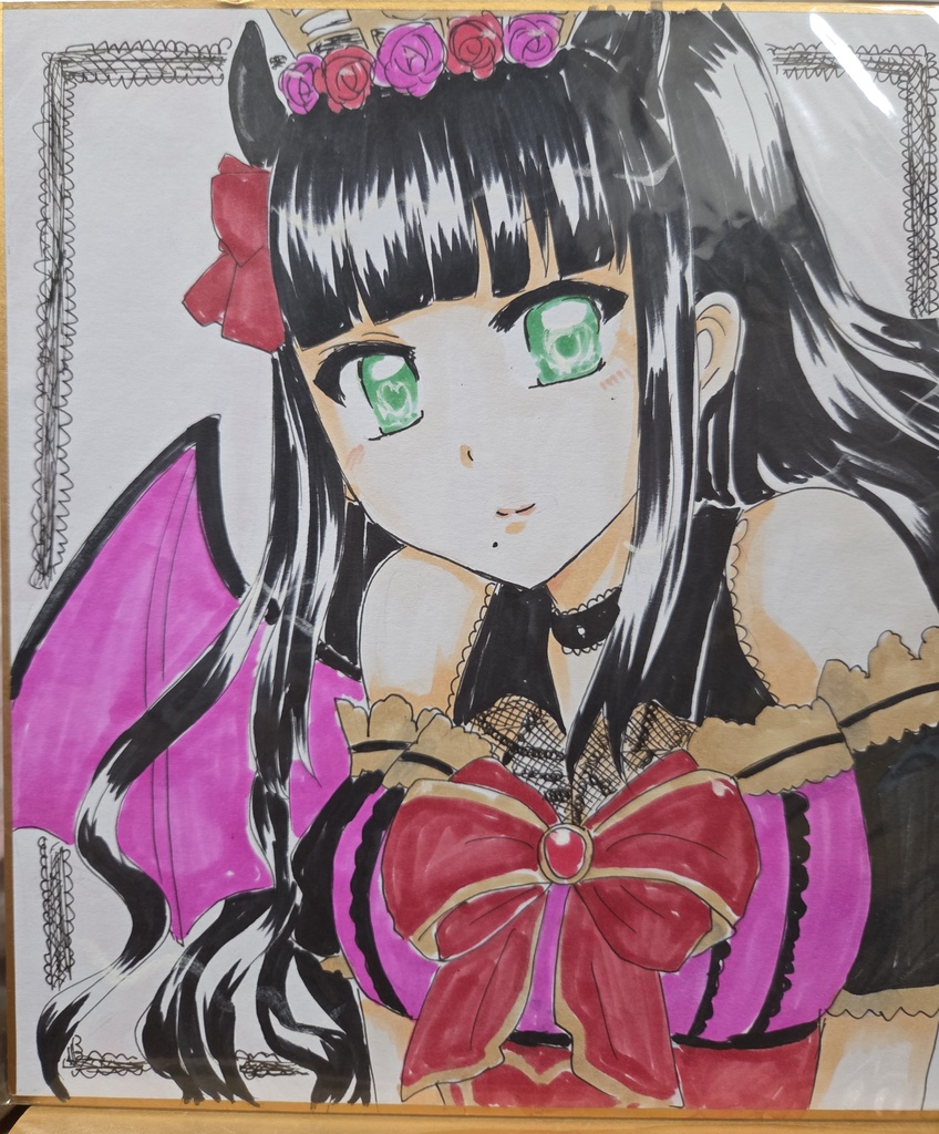 中サイズ色紙