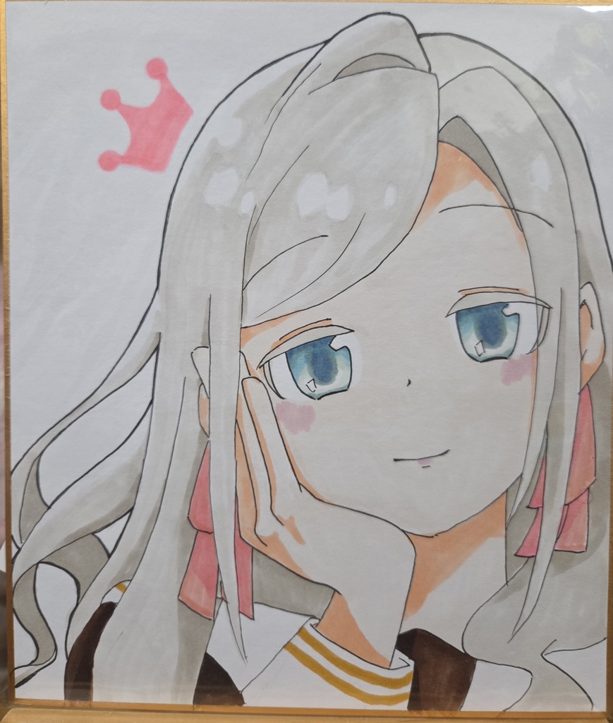 中サイズ色紙