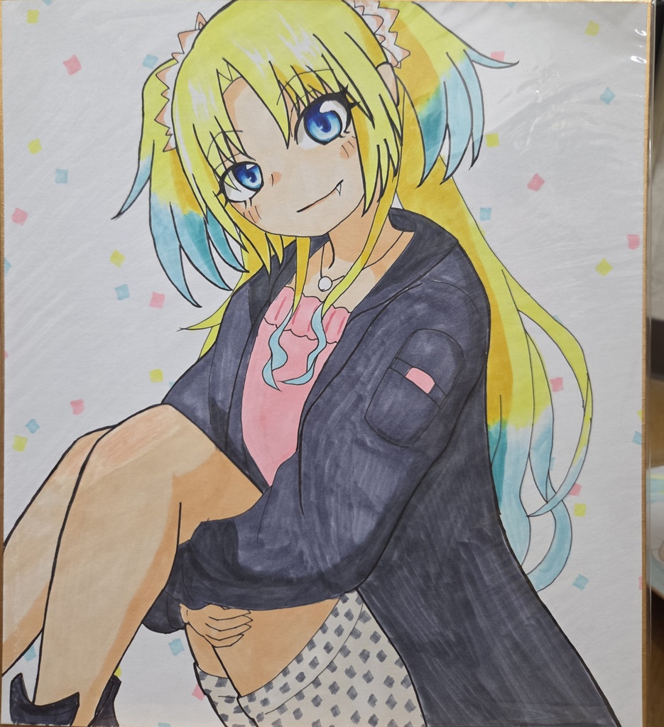 大サイズ色紙