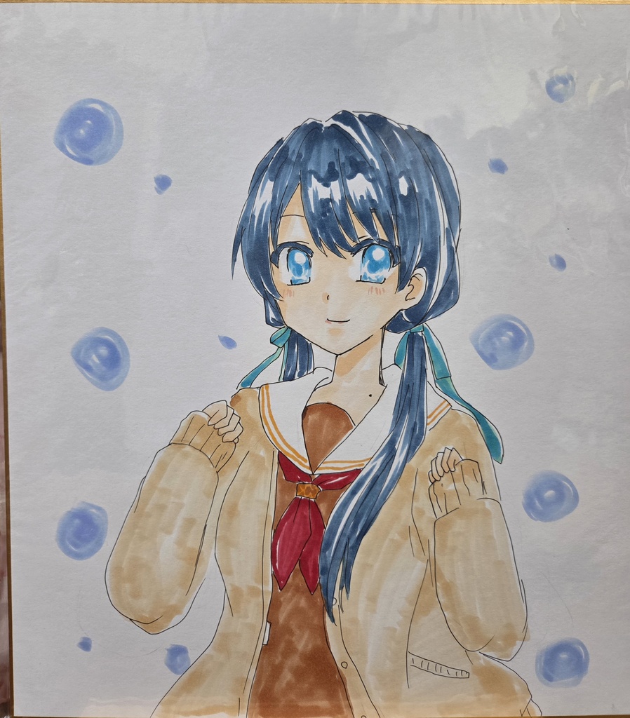 大サイズ色紙