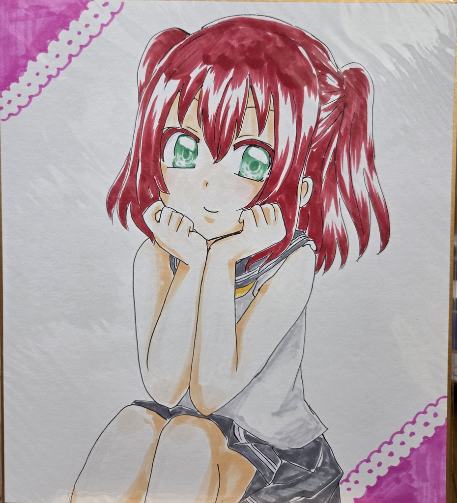 大サイズ色紙