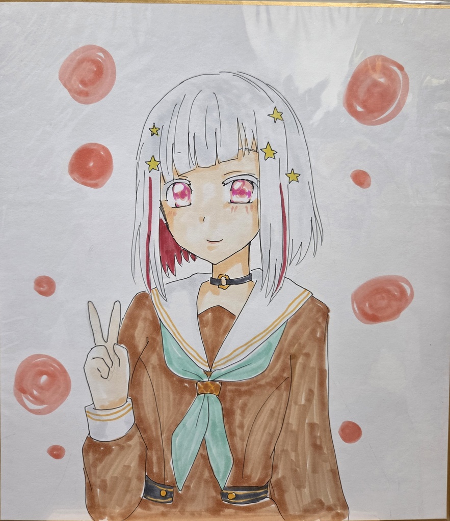 大サイズ色紙