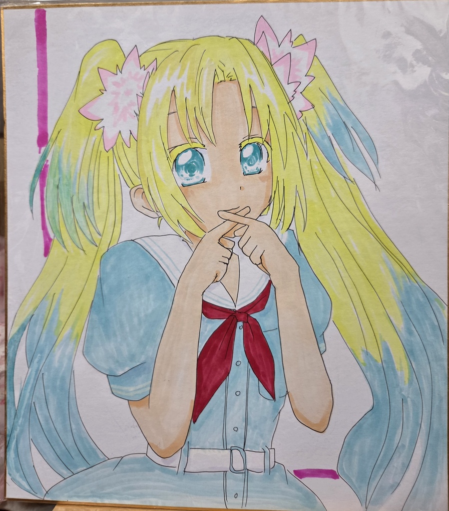大サイズ色紙