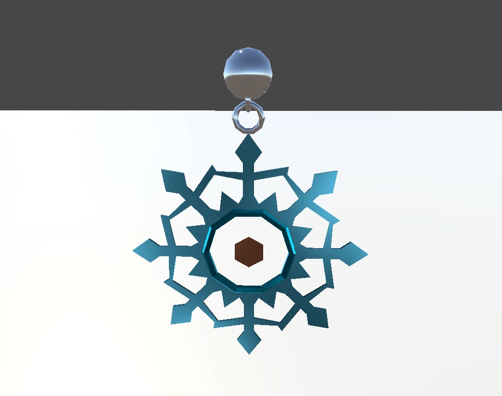 雪のイヤリング/Snow earring