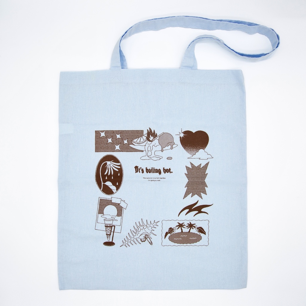 トートバッグ／ライトブルー