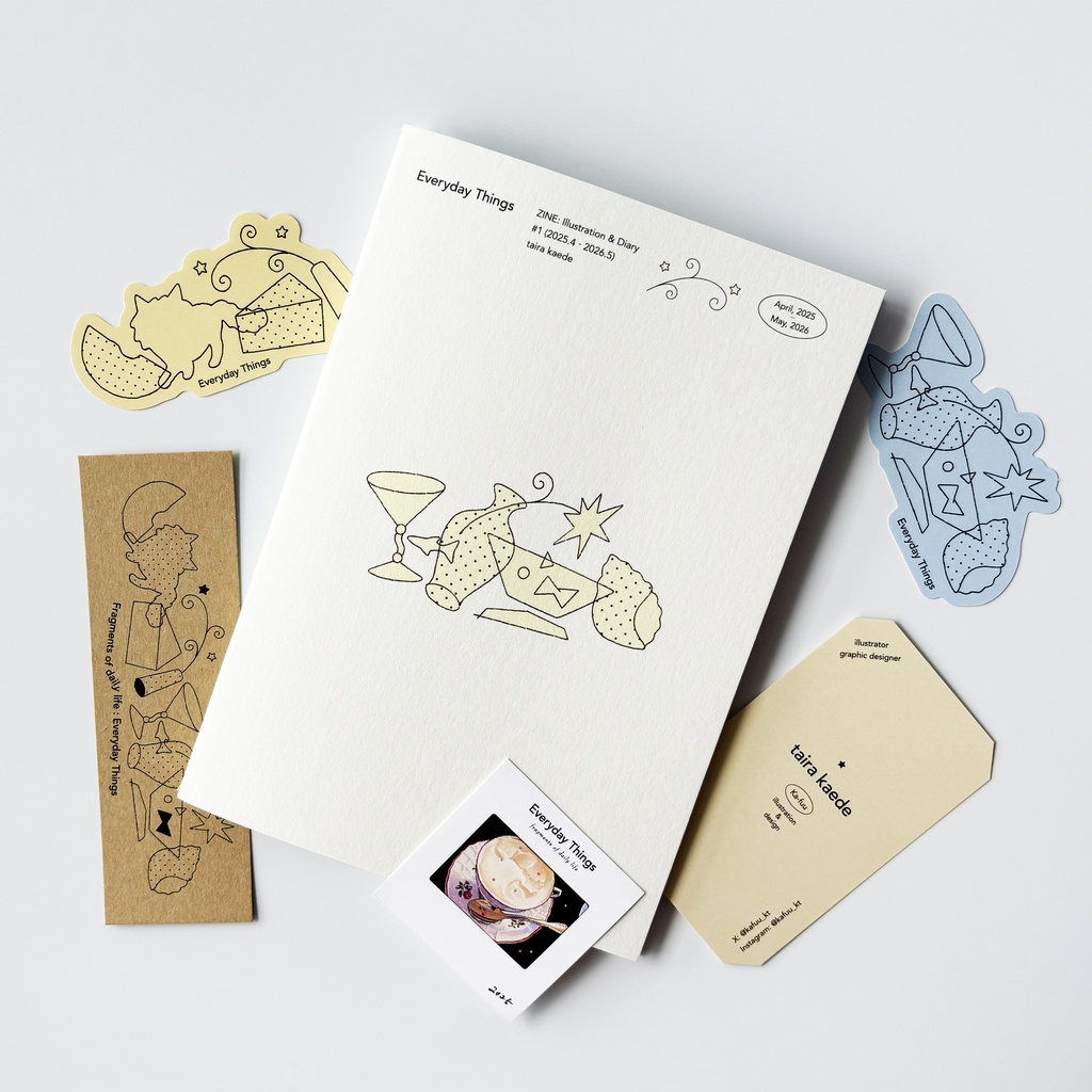ZINE『Everyday Things』おまけ付き版