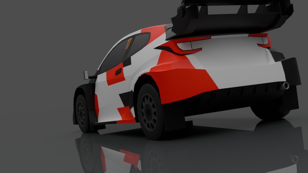 【商用可】GYR Rally1【3Dモデル】