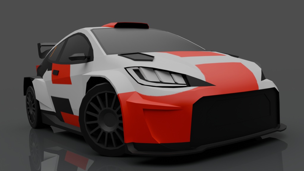 【商用可】GYR Rally2【3Dモデル】