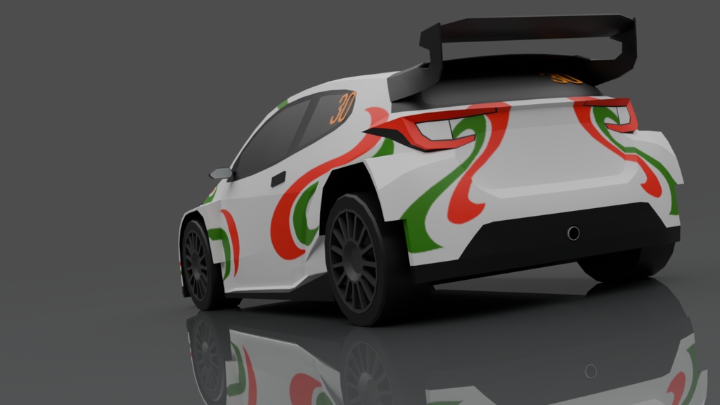 【商用可】GYR Rally2【3Dモデル】