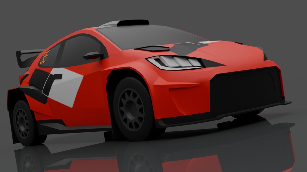 【商用可】GYR Rally2【3Dモデル】