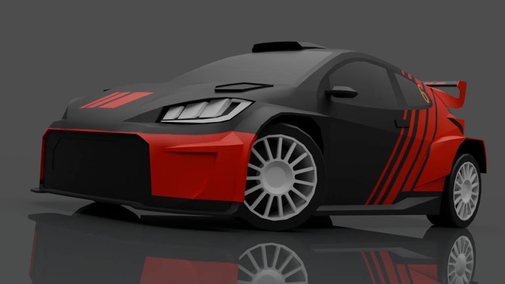 【商用可】GYR Rally2【3Dモデル】