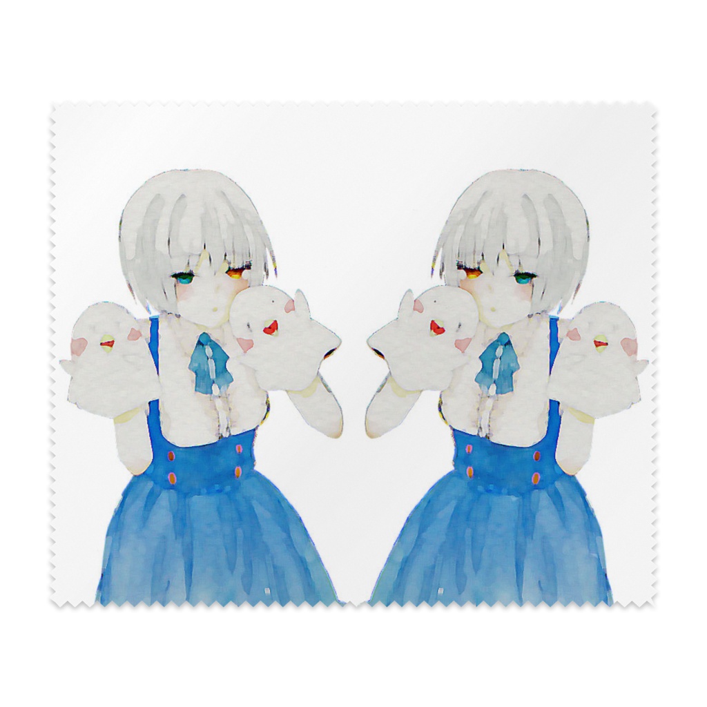 双子(メガネ拭き)