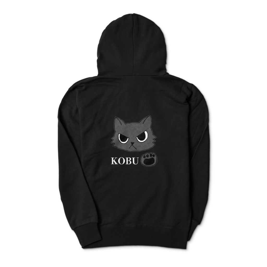 こぶジップパーカー