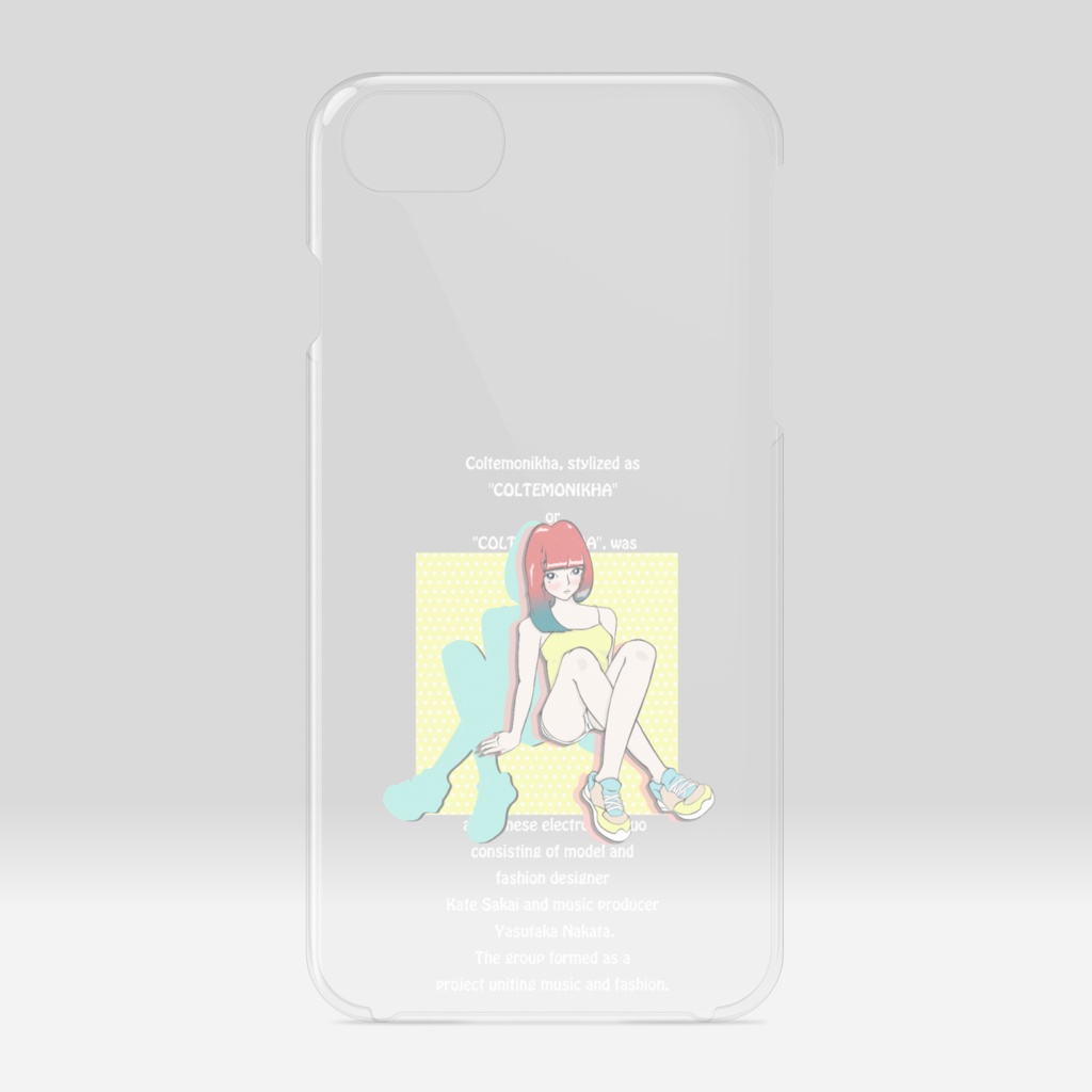 pop girl summer iphone case