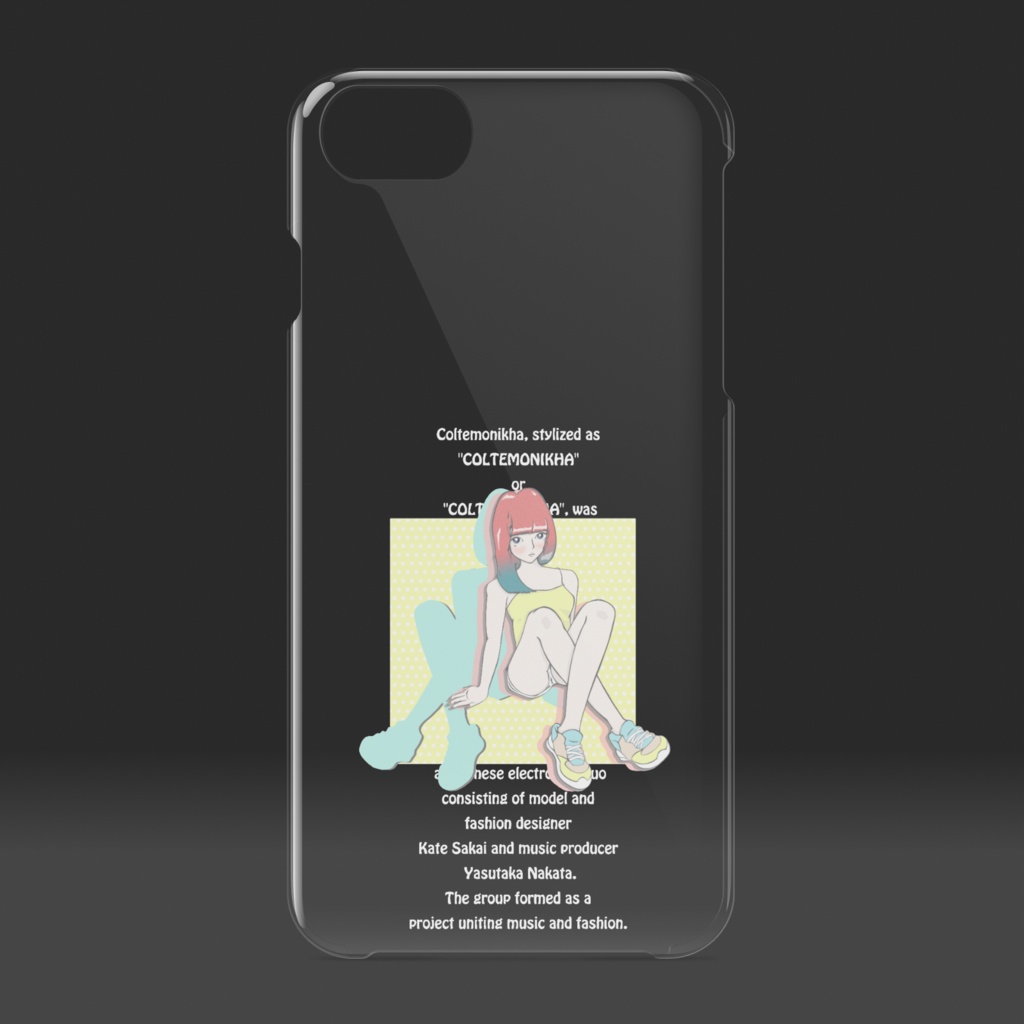 pop girl summer iphone case