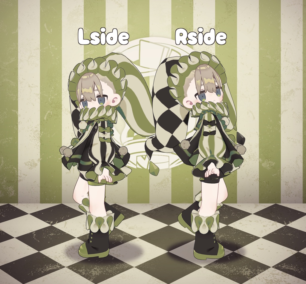 【VRC想定】みならいまめピエロ🎪【まめふれんず】