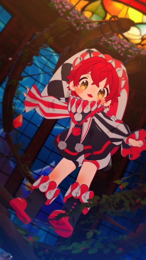 【VRC想定】みならいまめピエロ🎪【まめふれんず】