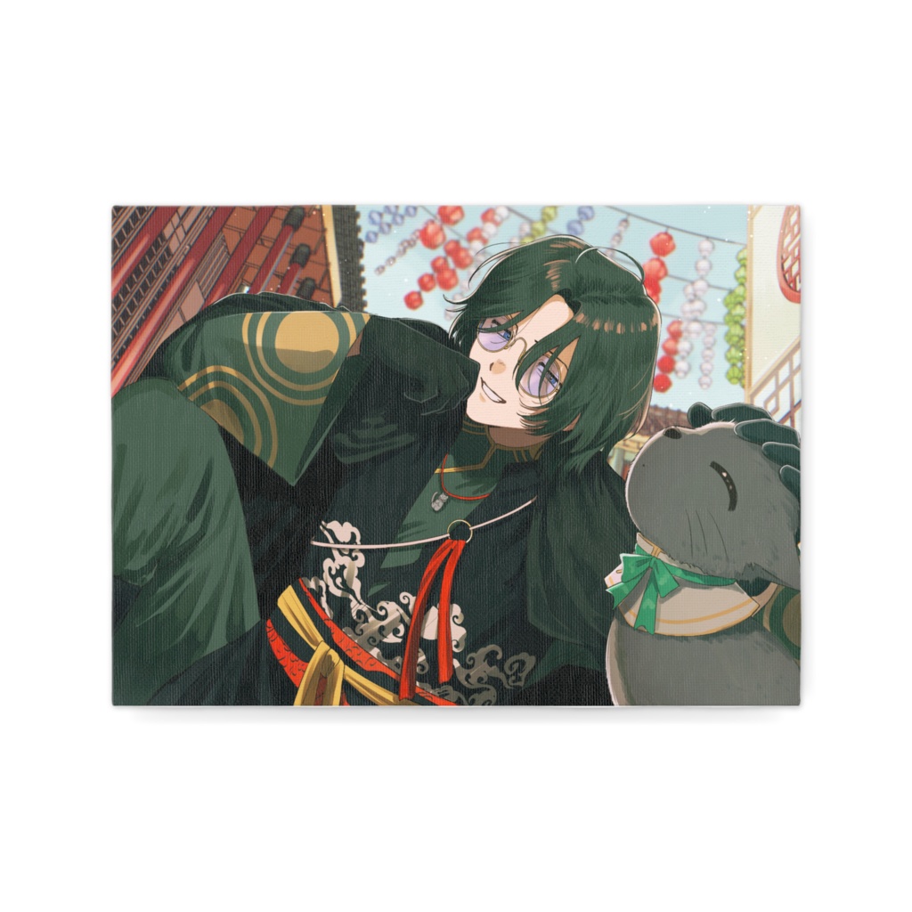 2周年記念イラストキャンバスボード