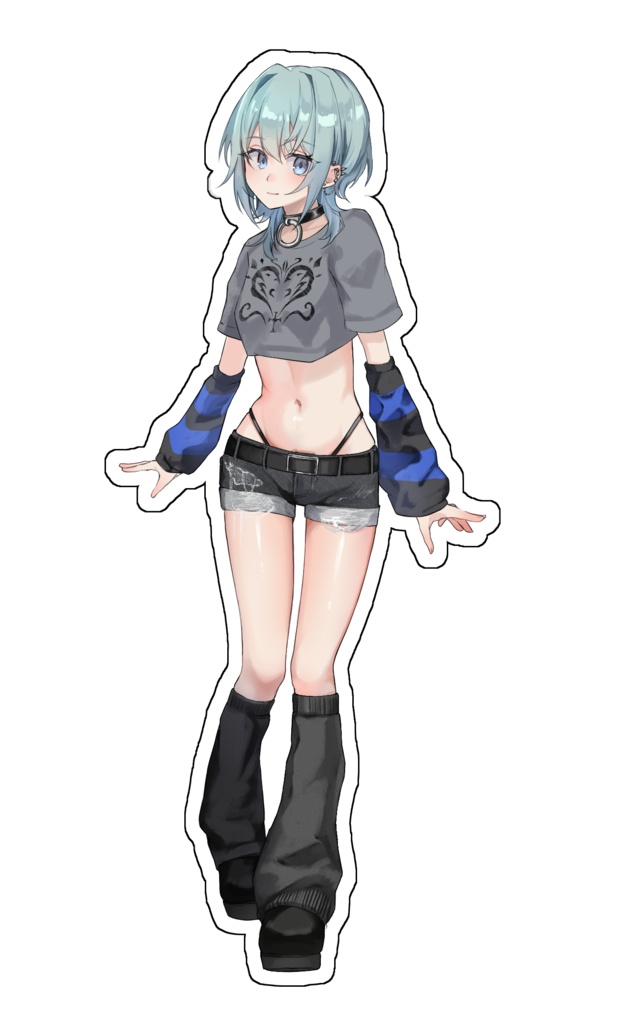 ウルフカットちゃんアクリルスタンド