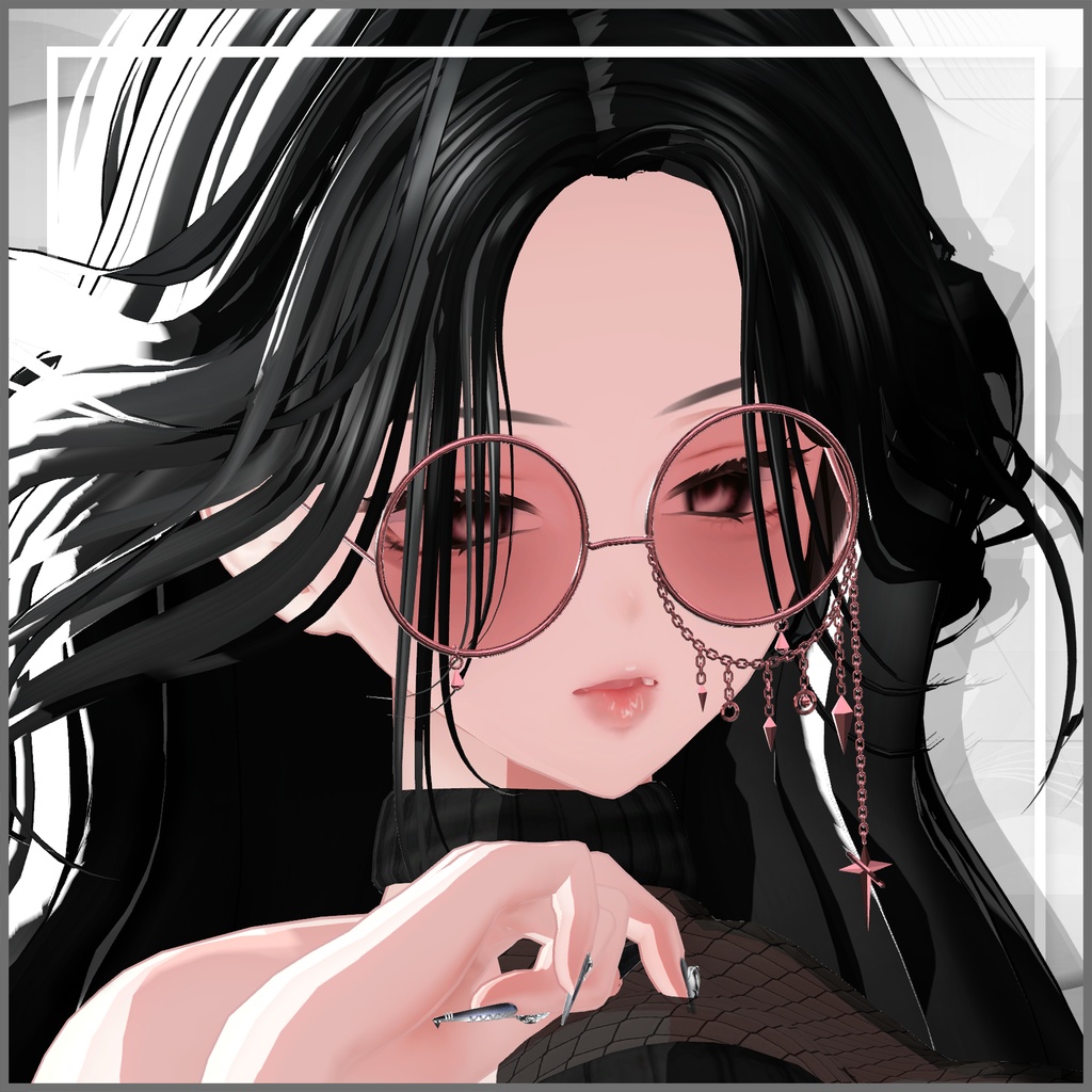 【 水瀬 / 森羅 】 Chain Glasses ⭒ Eyewear