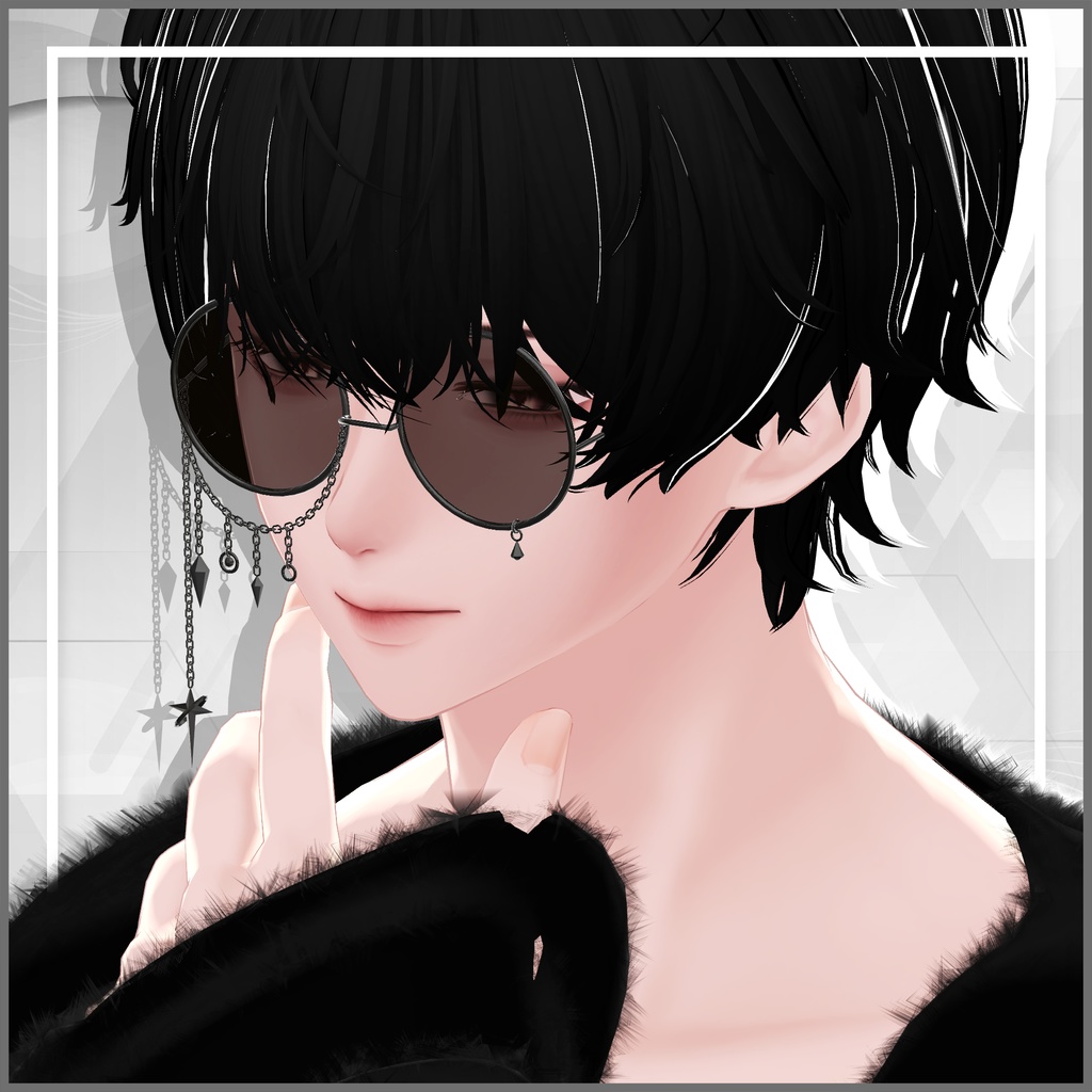 【 水瀬 / 森羅 】 Chain Glasses ⭒ Eyewear