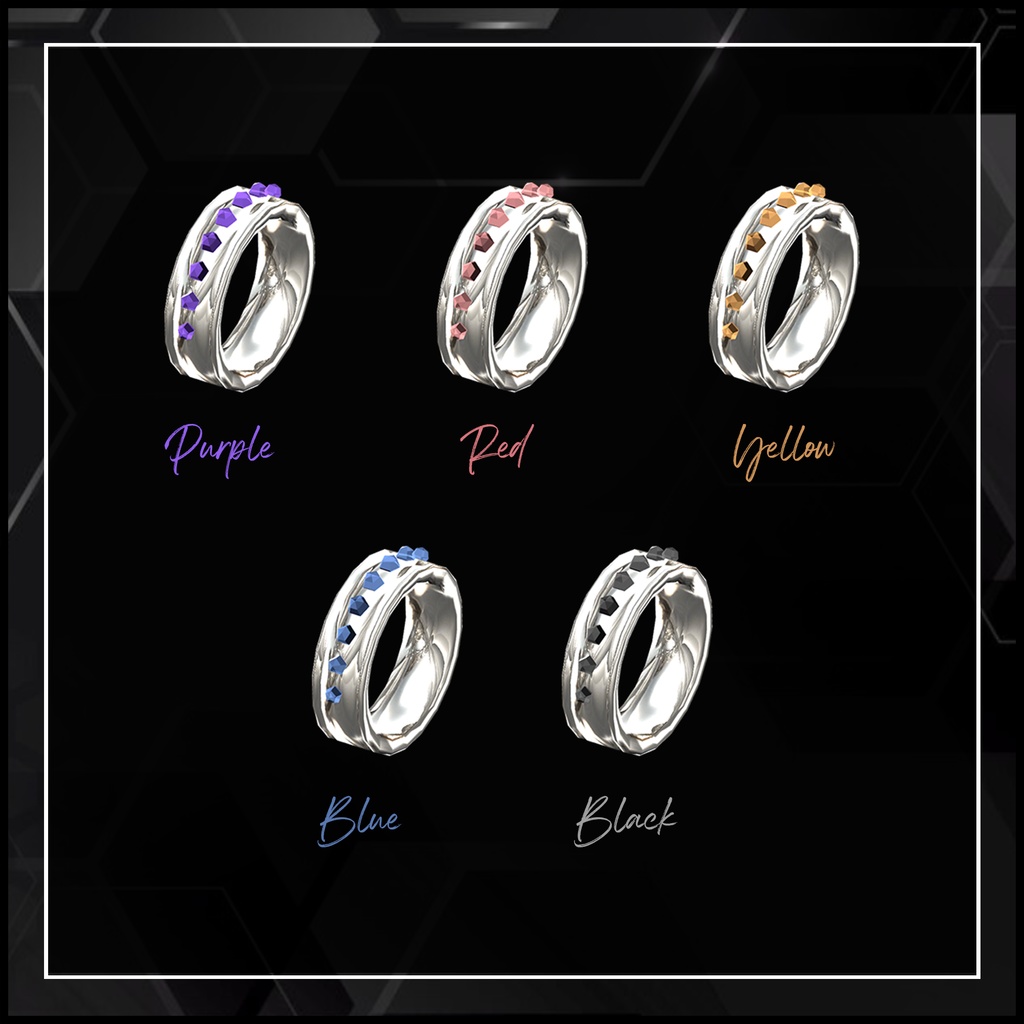 【 水瀬 / 森羅 】 Ring set